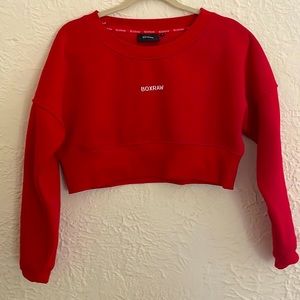 Boxraw crop sweatshirt